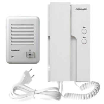 ZESTAW DOMOFONOWY COMMAX UNIFON DP-2HPR + STACJA BRAMOWA DR-201D 230V